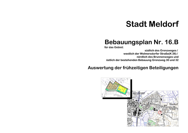 Synopse aus frühzeitiger Beteiligung