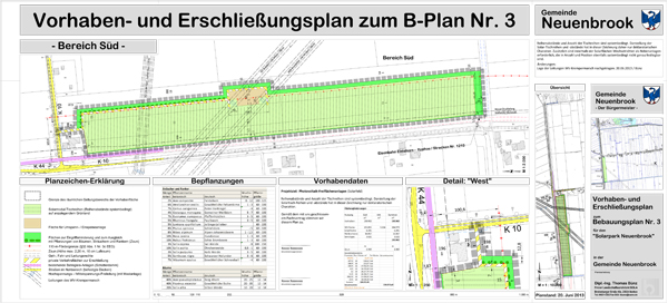 Vorhaben- und Erschlieungsplan