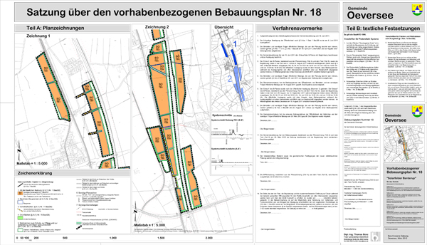 Bebauungsplan Nr. 18, Gemeinde Oeversee